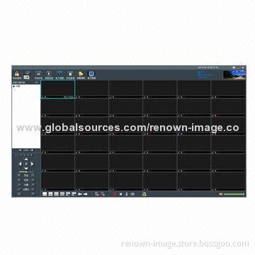 Video surveillance with Max 36 windows, Developed Linux, NVR support, Customized GUI Logo